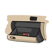 glove compartment glove compartment